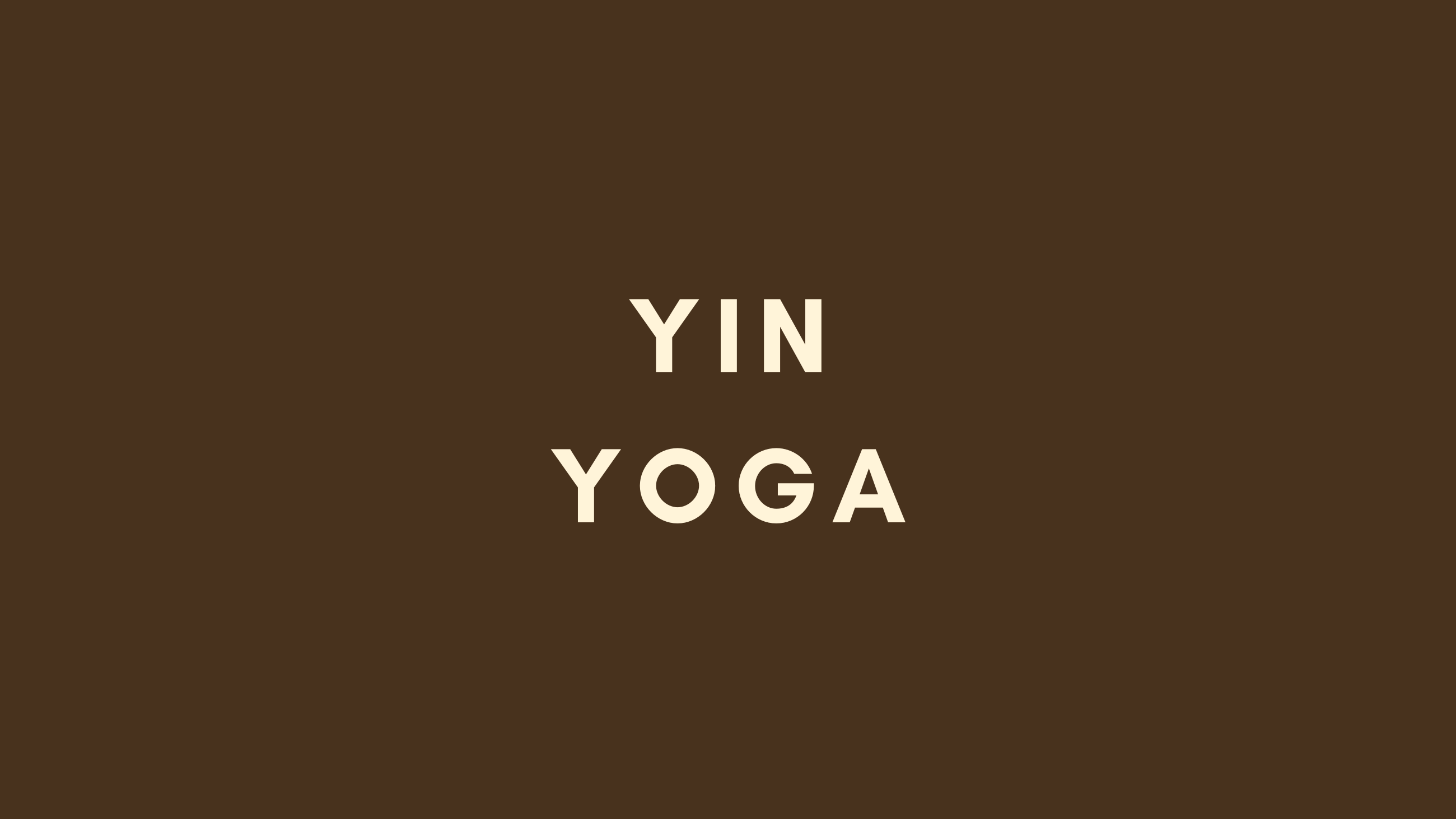 Yin Yoga stress body mind balance kropsterapi healing