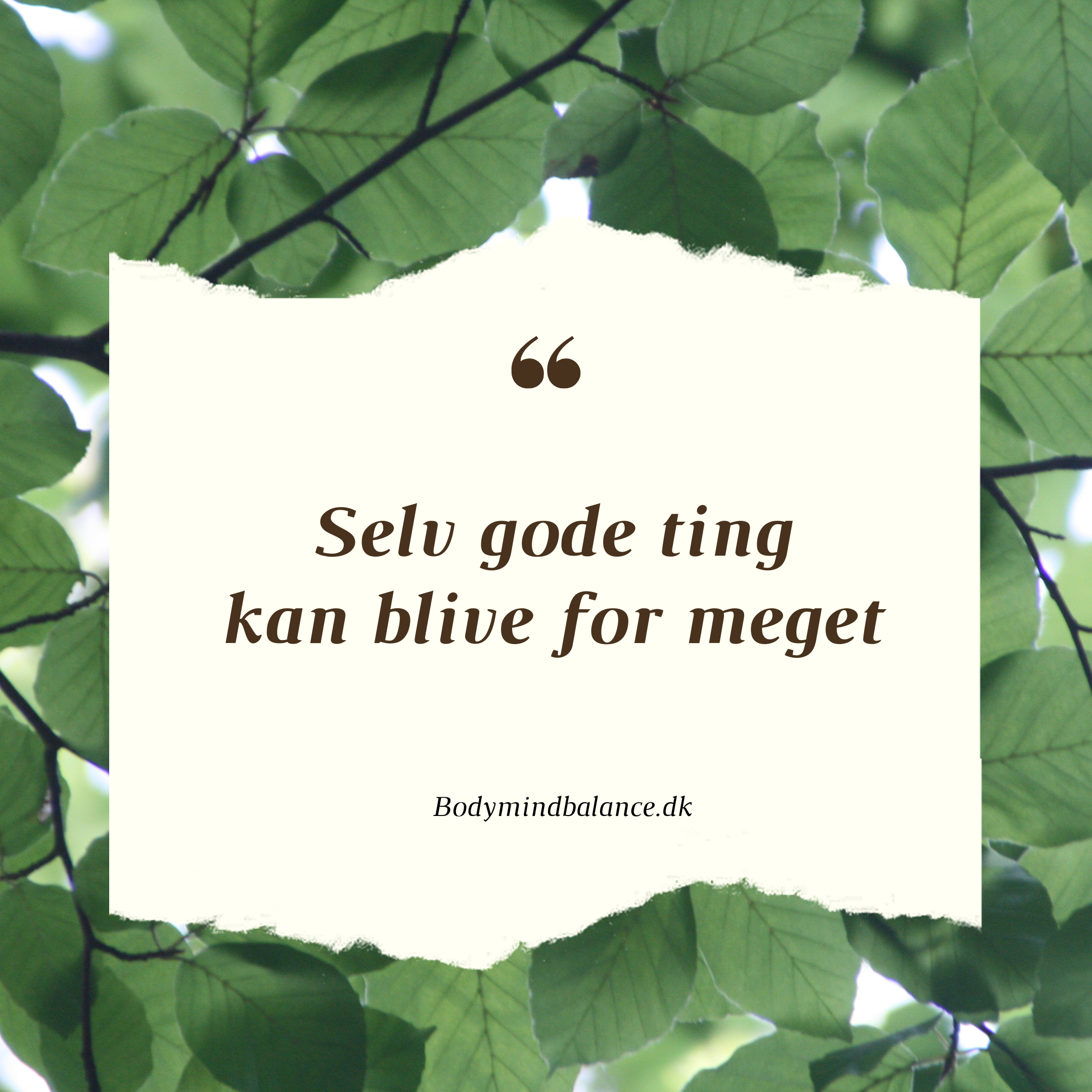 selv gode ting kan blive for meget stress body mind balance coaching kropsterapi healing