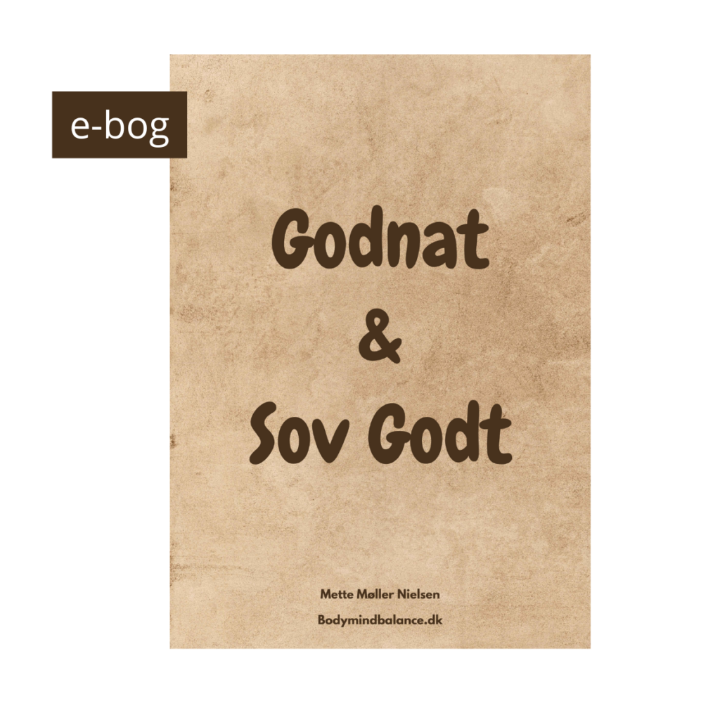 e-bog godnat og sov godt balance kropsterapi healing clearing coaching human design stress
