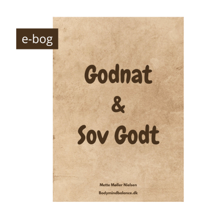 e-bog godnat og sov godt balance kropsterapi healing clearing coaching human design stress